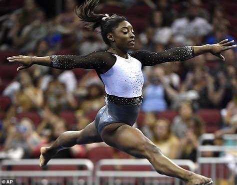 Share the best gifs now >>>. Simone Biles perfects flip that NO WOMAN has done in a ...