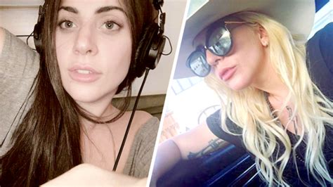 She's like a kid in a candy store. These Unseen Lady Gaga No Makeup Looks Will Surprise You ...