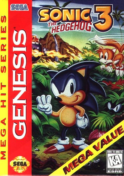 Sonic the hedgehog 3 is the direct sequel to the classic video game sonic the hedgehog 2. Sonic the Hedgehog 3 (1994) box cover art - MobyGames