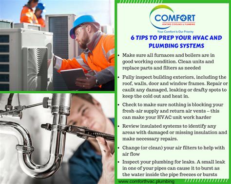 Request any service, anywhere with intently.co. 6 TIPS TO PREP YOUR HVAC AND PLUMBING SYSTEMS by Comfort ...