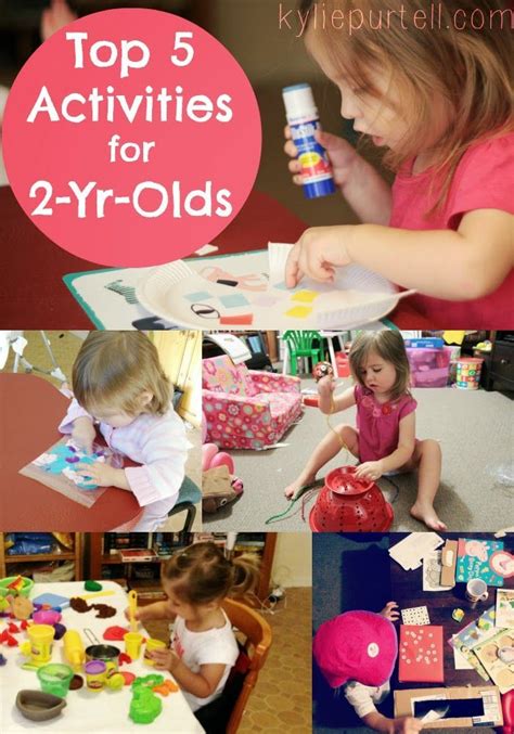 Fun, colorful pages that will keep toddlers engaged. Top 5 Activities for 2 Year Olds (or toddlers of any age) via kyliepurtell.com | Activities for ...