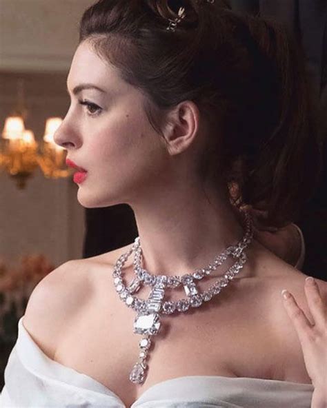 Almost as soon as anne hathaway appears onscreen in ocean's 8, you realize that she's playing herself. Anne Hathaway Ocean's 8 Necklace Try On Scene | Necklace ...