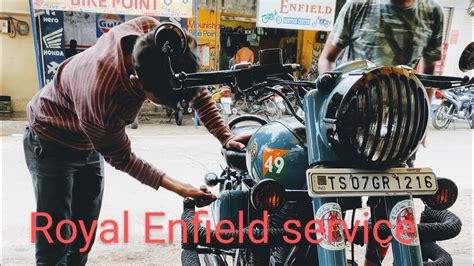 Engine oil 15w50 2.5l = depending on brand of the the engine oil, say for liquid gun it is around rs. Royal Enfield classic 350 service @1700rs - YouTube