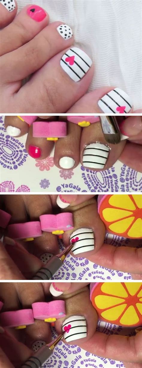 Estos son algunos diseños de uñas para pies que veras en el 2017, son uñas perfectas para la temporada de verano donde podremos lucir. Uñas para pies - Decoraciones y Diseños ★ para estar a la ...