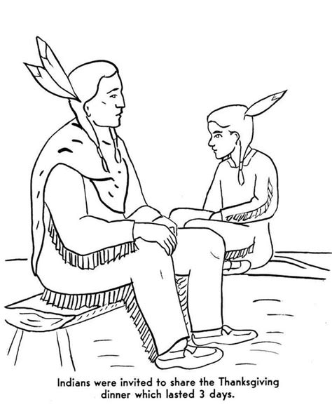 Children like tinting activities and also they could. Thanksgiving Native American Coloring Pages