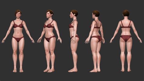 We're primarily a 'body gallery' of different body types so we can see how they look, and take a peek into the minds of the people who own them. - Segun - - Female Fullbody Sculpt 1