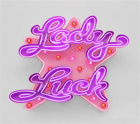 See more ideas about crafts, neon crafts, neon. Chris Bracey, Lady Luck, SOLD, Edition of 3 | Neon glow ...