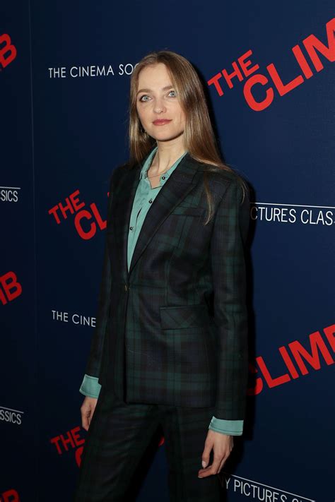 I know this because she's my best friend. VLADA ROSLYAKOVA at The Climb Special Screening in New ...