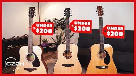 One of the best acoustic guitar for beginners, rogue starter is a. Best Acoustic Guitars Under $200 - Great Guitars For ...