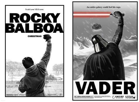 Horton on vimeo, the home for high quality videos and the people who love them. Star Wars/ROCKY poster mash-up parody, "VADER" | Rocky ...