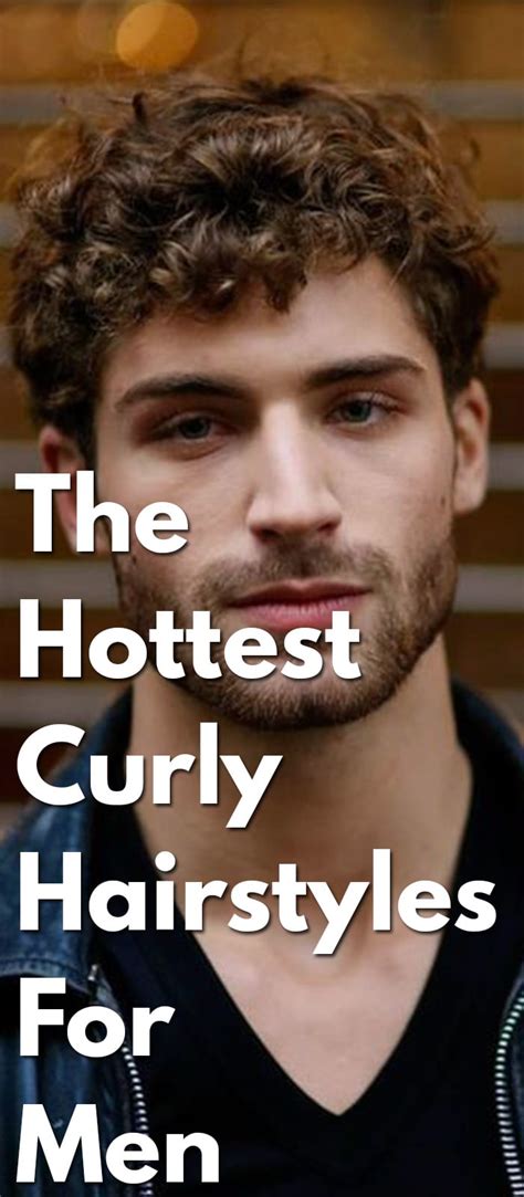 However, before we dive into a veritable bounty of choice pictures, let's go over the curly hairstyle basics such as maintenance tips and popular haircuts. The-Hottest-Curly-Hairstyles-For-Men. - Mens Hairstyle 2020