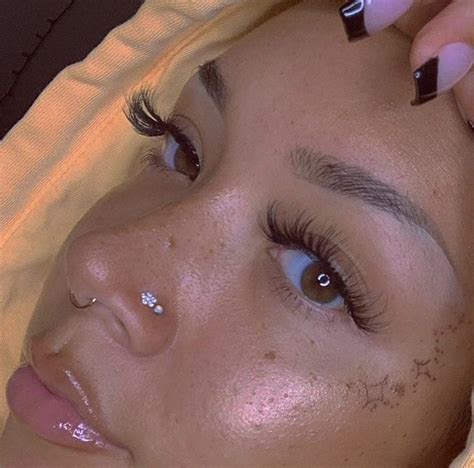 Home > cute feminine face. @itssdollz | Cute nose piercings, Face piercings, Nose ...