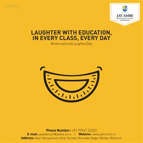 So, how can i laugh and stay healthy? Laughter With Education, In Every Class, Every Day in 2020 | World laughter day, School fun ...