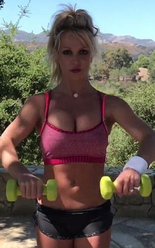 Britney jean spears (born december 2, 1981) is an american singer, songwriter, dancer, and actress. Britney Spears posts workout on Instagram | Daily Mail Online