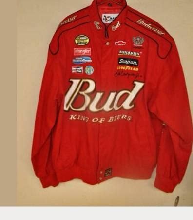 Vintage swiss army camo zip jacket. Mens Dale Earnhardt Jr NASCAR Budweiser jackets Chase ...