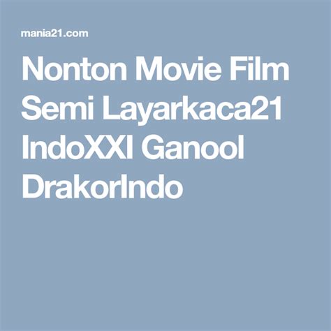 Film semi indo uncensor 1990. Film Semi Sub Indo Ganool - lucklasopa