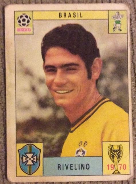 Un día como hoy hace 47 años, brasil gana su tercera copa mundial de fútbol. PANINI MEXICO 70 WORLD CUP - Original Rare Card - Rivelino ...