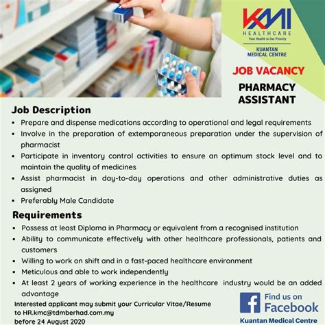 Kerja kosong jobs now available in kuantan. Jawatan Kosong Kuantan Medical Centre • Portal Kerja ...