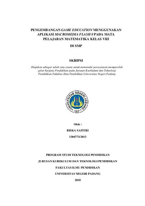 The editors and publisher of jurnal manajemen teori & terapan have made every possible effort to verify the accuracy of all information contained in this publication. Jurnal Pengembangan Media Pembelajaran Matematika Dengan Macromedia Flash | Link Guru