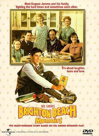 Eugene, a young teenage jewish boy, recalls his memoirs of his time as an adolescent youth. Watch Brighton Beach Memoirs on Netflix Today ...