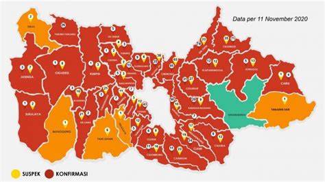 Tiada pertambahan zon merah direkodkan hari ini. Kabupaten Bogor Masuk Zona Merah Covid-19, Pemkab Bogor ...