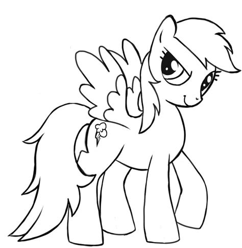 Rainbow dash and fluttershy coloring pages. Get This Kids' Printable Rainbow Dash Coloring Pages Free ...