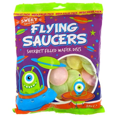 It changes everything in a moment, from your sense of reality to experiencing. Flying Saucers 58g | Flying saucer, Sweets online, Water disc