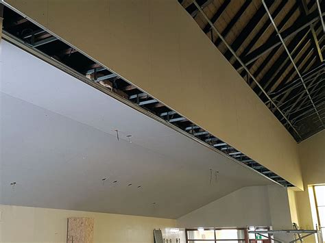 Linear open style suspended ceiling installation guide. Case Study - Church Suspended Ceiling Installation ...