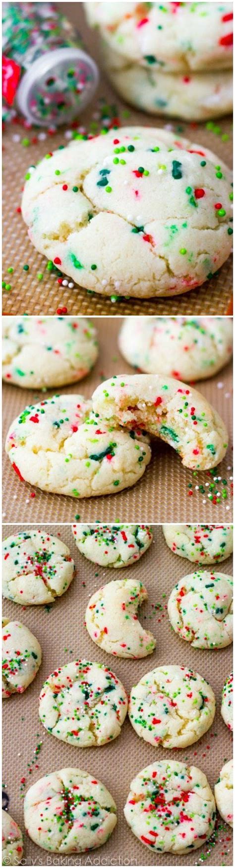 Drop by rounded spoonfuls onto an ungreased cookie sheet, or one covered with a silicone mat. Confetti Cake Batter Cookies | Recipe | Cake batter cookies, Holiday baking, Christmas desserts