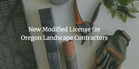 Check spelling or type a new query. New Modified License for Oregon Landscape Contractors