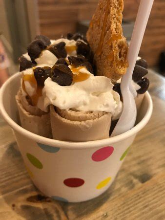 Now, britton bauer is coming to greenville, well her ice cream is in the form of a scoop shop at camperdown plaza that will open this winter. Rolled Ice Cream - Review of Creme Shack, Greenville, SC ...