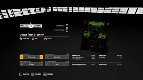 Kunden digital die bankgeschäfte erleichtern. Deutz Fahr 5110 ttv v1.0 FS19 - FS19 Mods | Farming ...