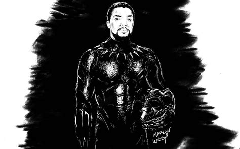 Download wallpapers black panther, chadwick boseman, 5k. MUSIC MONDAY: "Black Panther"-Inspired Playlist In Memory ...