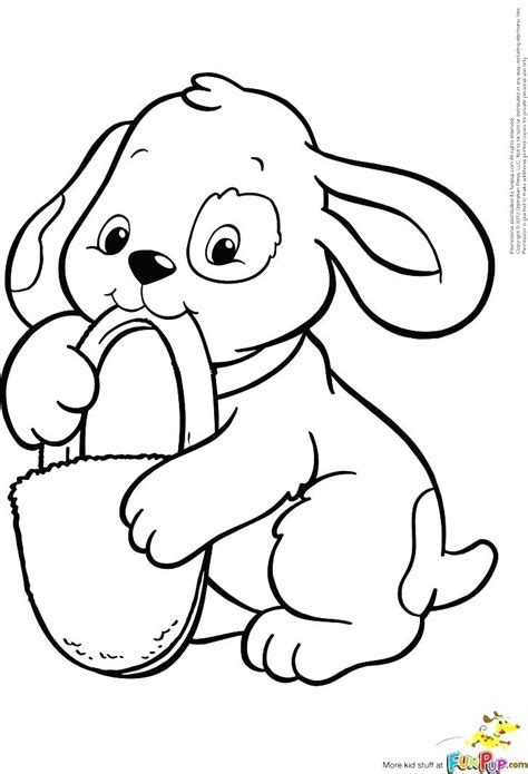 Cute puppy with a bow. Cute Husky Coloring Pages at GetDrawings | Free download