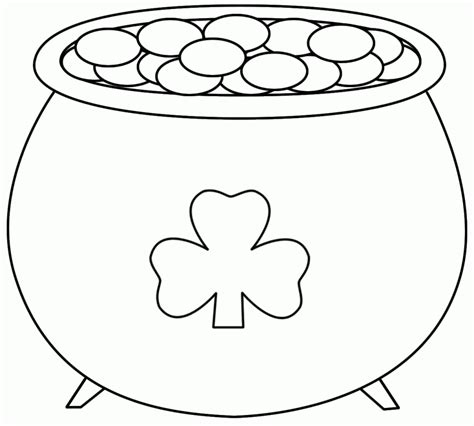 Templates printable free free printable coloring pages coloring pages for kids printables coloring pages nature coloring book art pot of gold image gold st. Clipart Panda - Free Clipart Images