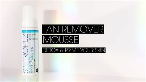 This will soften the tan. How to remove tan | How to get rid of fake tan |St.Tropez ...