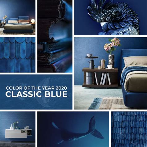 Try to match them together, according to your taste and the style of your home!. Classic Blue Pantone 2020 | Combinazioni di colori casa ...