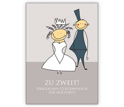 Jeder will dem hochzeitspaar zu seinem großen tag gratulieren und ihm glück wünschen. Zu zweit! Herzlichen Glückwunsch zur Hochzeit! - http ...