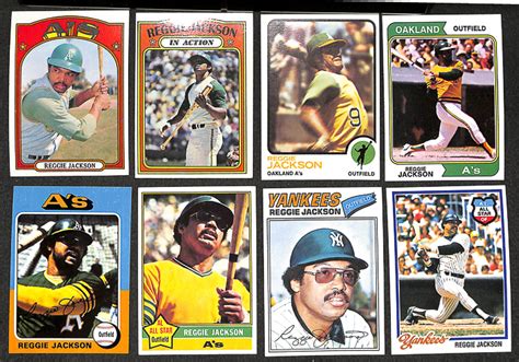 The mets still won the 1969 world series and 1973 pennant. Lot Detail - Lot of 50 Reggie Jackson Topps Baseball Cards ...