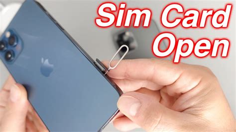 Inside i'll show you how to insert a nano sim card into the apple iphone x, iphone xs, iphone xs max or iphone x. How To Remove Sim Card From iPhone 12 Pro Max - How To Insert Sim Card iPhone 12 - YouTube