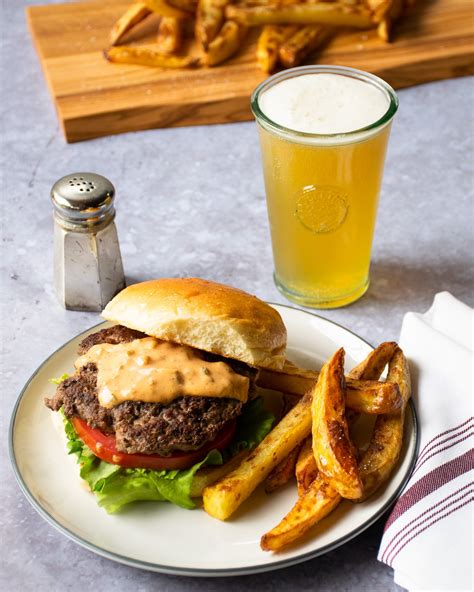 Serving of smashburger bbq sauce. Smash Burger with Burger Sauce | Blue Jean Chef - Meredith ...