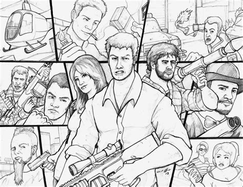 It is produced by rockstar north, a british video game house, and published by rockstar games. Gta Coloring Pages at GetColorings.com | Free printable ...