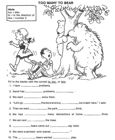 For exercises, you can reveal the answers first (submit worksheet) and print the page to have the exercise and. Printable English Worksheets Grade 7 : Grade English ...