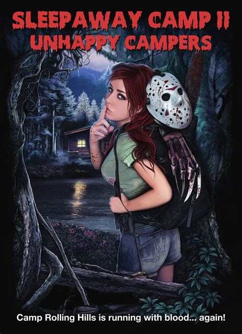 Summer camp movies were either comedies or slashers back then, so it's interesting to see this setting used in a dramatic thriller with a distinctive premise involving a revolt amongst the kids. Sleepaway Camp II poster | Horror, Sleepaway camp, Horror ...
