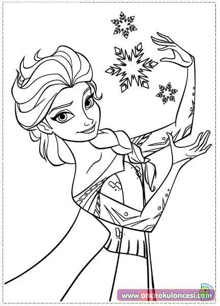 We'il be painting elsa anna, queen of the ice. Okul Oncesi Elsa Boyama Sayfalary ~ boyama fikirleri