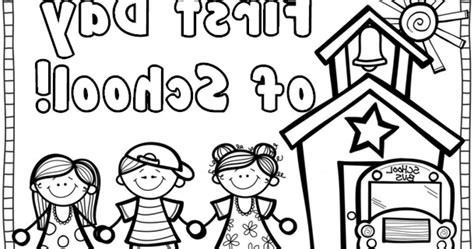 Be sure to save and print whichever grade you're kiddo is in and take a photo of them to document this milestone! First Day Of Preschool Coloring Pages