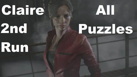 Chess plug combo for claire 2nd run? All Puzzles - Resident Evil 2 Remake  2nd Run  - YouTube