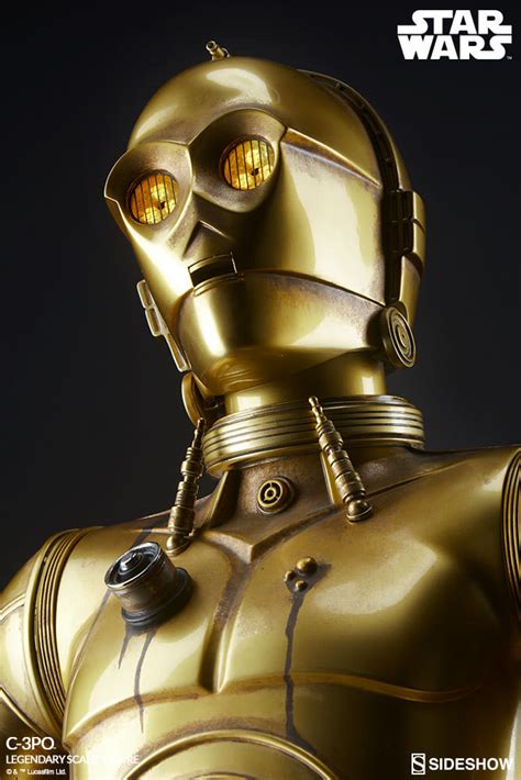 3po or threepio for short) is a robot character from the star wars franchise. Star Wars C-3PO Legendary Scale(TM) Figure by Sideshow ...