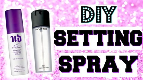 Open in microsoft word and customize text with your wedding details. DIY MAKEUP SETTING SPRAY - MONEY SAVING MONDAYS - YouTube