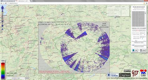 Hodiny sršely blesky například ve středočeském kraji u říčan, u přibyslavi, na olomoucku nebo jihu moravy srážky mohou ojediněle rozvodnit menší toky a zatopit níže položená místa, uvedl český hydrometeorologický ústav (čhmú). OrgoNet: Radar Skalky vysílá pravidelné intenzívní pulsy